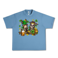 Pebble Blue St. Patrick's Day donkey Urban Heavy Tee - Neo Western