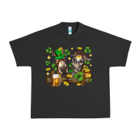Pigment Black St. Patrick's Day donkey Urban Heavy Tee - Neo Western