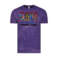 Cloud Purple It's the guts and it's the glory a hundred stripes Vintage Tee - Neo Western