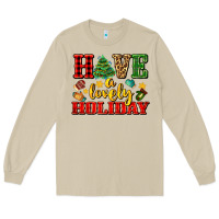 Mushroom have a lovely holiday with gloves Long Sleeve Tee - AdoDesignShop