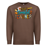 Chestnut One thankful Teacher Premium Sweatshirt - NancyCooperArtShop