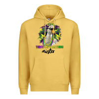 Antique Gold throw me something mister Premium Hoodie - LillyAllenDesigns