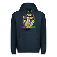 Navy throw me something mister Premium Hoodie - LillyAllenDesigns