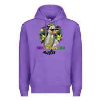 Purple throw me something mister Premium Hoodie - LillyAllenDesigns