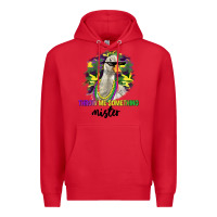 Red throw me something mister Premium Hoodie - LillyAllenDesigns