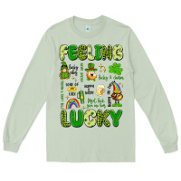 Matcha feeling lucky Long Sleeve Tee - Artiststas