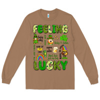 Toasted Coconut feeling lucky Long Sleeve Tee - Artiststas