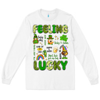 White feeling lucky Long Sleeve Tee - Artiststas