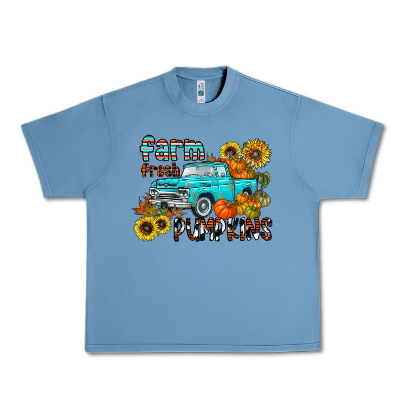 Farm Fresh Pumpkin Urban Heavy Tee by CowhideDigitalArt | Teevron