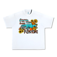 White farm fresh pumpkin Urban Heavy Tee - CowhideDigitalArt