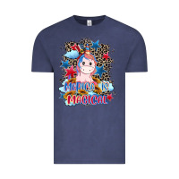 Vintage Denim Merica is magical 4th of july Vintage Tee - CowGirlArtShop
