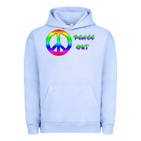 Pigment Grape Ice Peace Out Urban Hoodie - Bettercallsaul