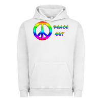 Pigment Lunar Rock Peace Out Urban Hoodie - Bettercallsaul