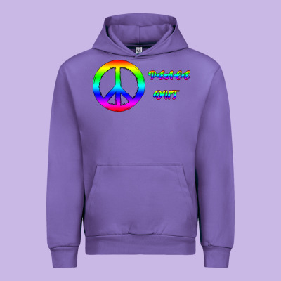 Peace Out Urban Hoodie Designed By Bettercallsaul