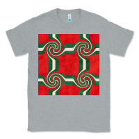 Heather Grey retro christmas seamless pattern Classic Tee - BundleAndBundleShop