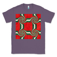 Lavender retro christmas seamless pattern Classic Tee - BundleAndBundleShop