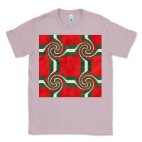 Lilac retro christmas seamless pattern Classic Tee - BundleAndBundleShop