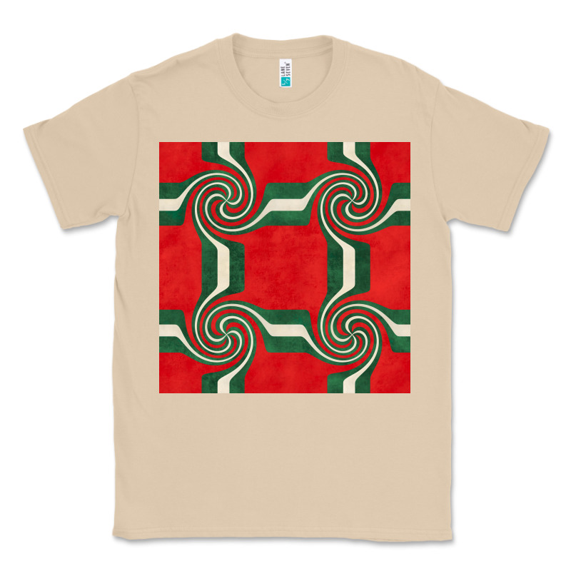 Retro Christmas Seamless Pattern Classic Tee by BundleAndBundleShop | Teevron