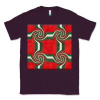 Plum retro christmas seamless pattern Classic Tee - BundleAndBundleShop