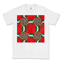 White retro christmas seamless pattern Classic Tee - BundleAndBundleShop