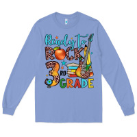 Colony Blue ready to rock 3rd grade Long Sleeve Tee - JahusDesignShop
