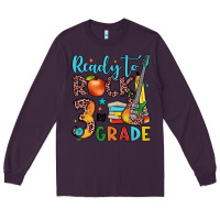 Plum ready to rock 3rd grade Long Sleeve Tee - JahusDesignShop