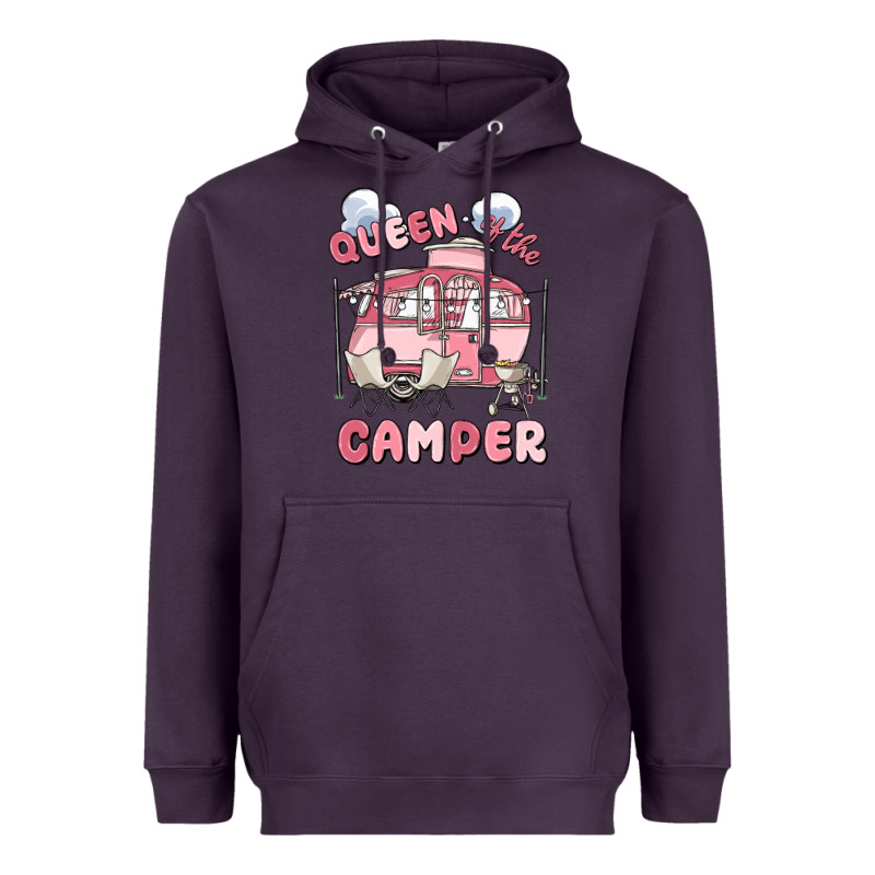 Queen Of The Camper Heavyweight Hoodie by MaliasSmallBusiness | Teevron