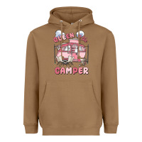 Toasted Coconut queen of the camper Heavyweight Hoodie - MaliasSmallBusiness