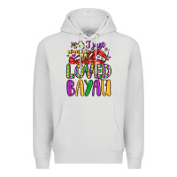 Dove Grey i just want to be loved bayau Premium Hoodie - LillyAllenDesigns