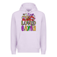 Lilac i just want to be loved bayau Premium Hoodie - LillyAllenDesigns