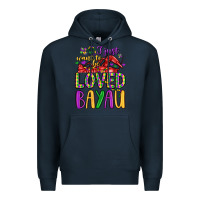 Navy i just want to be loved bayau Premium Hoodie - LillyAllenDesigns
