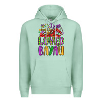 Seafoam i just want to be loved bayau Premium Hoodie - LillyAllenDesigns