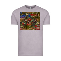 Hunting Leopard Usa Flag Tumbler 4th Of July Vintage Tee | Teevron