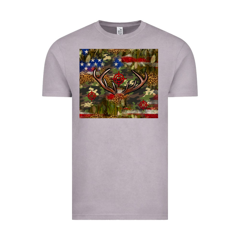 Hunting Leopard Usa Flag Tumbler 4th Of July Vintage Tee by Neo Western | Teevron