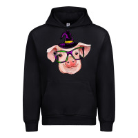 Black pig with halloween Urban Hoodie - RanaPortraitStore