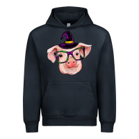 Navy pig with halloween Urban Hoodie - RanaPortraitStore