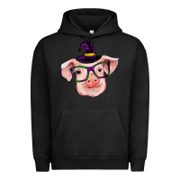Pigment Black pig with halloween Urban Hoodie - RanaPortraitStore