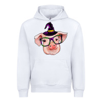 White pig with halloween Urban Hoodie - RanaPortraitStore