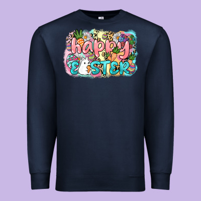 Happy Easter Premium Sweatshirt Designed By Nancycooperartshop