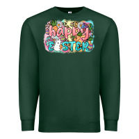Sports Green Happy Easter Premium Sweatshirt - NancyCooperArtShop