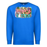 True Royal Happy Easter Premium Sweatshirt - NancyCooperArtShop