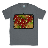 Charcoal Heather christmas champagne background Classic Tee - BundleAndBundleShop
