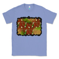 Colony Blue christmas champagne background Classic Tee - BundleAndBundleShop