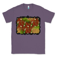 Lavender christmas champagne background Classic Tee - BundleAndBundleShop