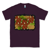 Plum christmas champagne background Classic Tee - BundleAndBundleShop