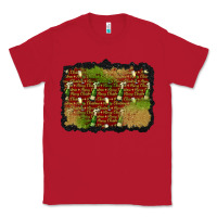 Red christmas champagne background Classic Tee - BundleAndBundleShop