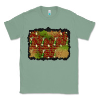 Sage christmas champagne background Classic Tee - BundleAndBundleShop
