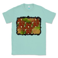 Seafoam christmas champagne background Classic Tee - BundleAndBundleShop
