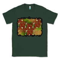 Sports Green christmas champagne background Classic Tee - BundleAndBundleShop