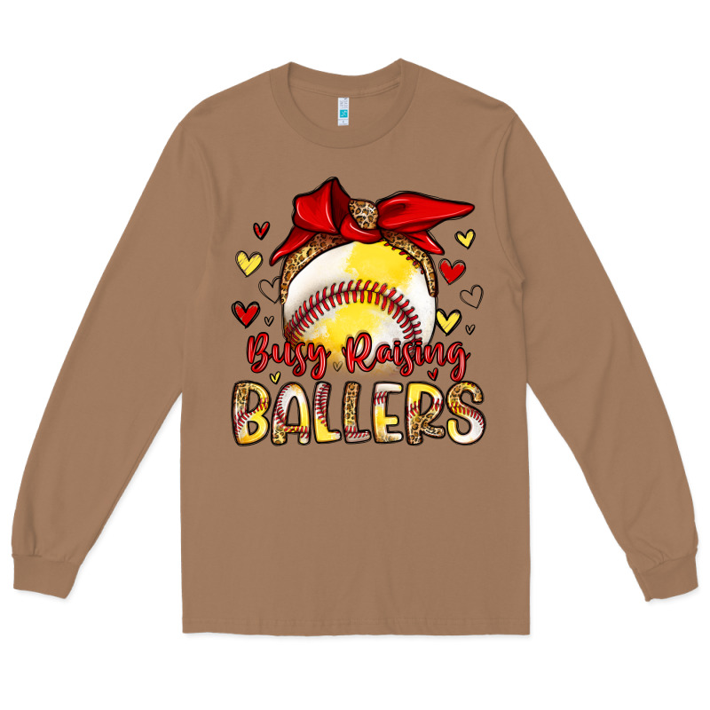 Busy Raising Ballers Long Sleeve Tee by Artiststas | Teevron